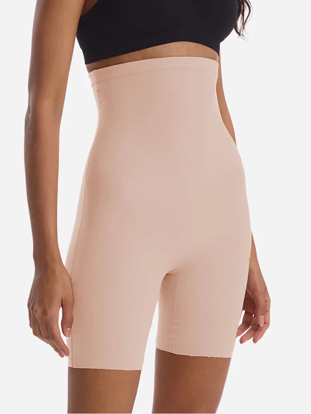Commando Classic Control High Waisted Beige Shaping Shorts Size S